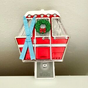Bath and Body Works BBW holiday winter ski lift wallflower plug